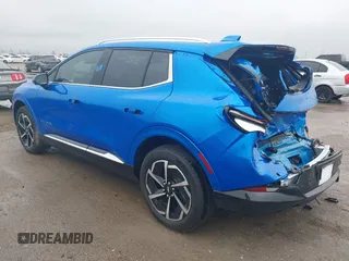 2024 Chevrolet Equinox EV LT with VIN 3GN7DLRR6RS296807, listed as a IAAI auction lot 41540331 with 5,177 mi miles and . Bid and sale history available at DreamBid. Image 3.
