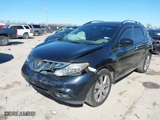 2014 Nissan Murano SL with VIN JN8AZ1MU1EW400591, listed as a IAAI auction lot 41717711 with 158,431 mi miles. Bid and sale history available at carsss.com. Image 17.