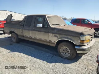 1992 Ford F-150 with VIN 1FTEX15N5NKA92195, listed as a Copart auction lot 74063034 with 273,388 mi miles and Salvage Title. Bid and sale history available at carsss.com. Image 4.