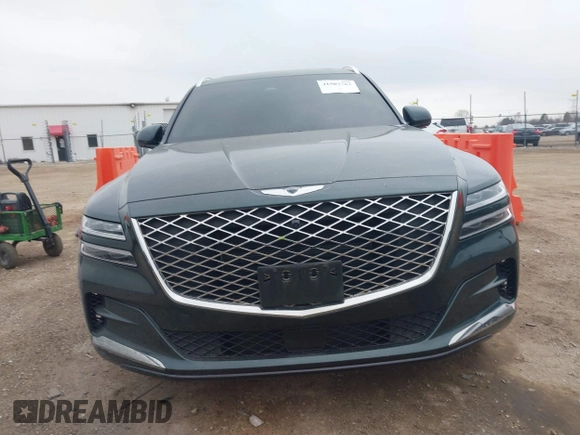 2023 Genesis GV80 with VIN KMUHBDSB8PU117571, listed as a IAAI auction lot 41902762 with 37,378 mi miles and . Bid and sale history available at DreamBid. Image 12.