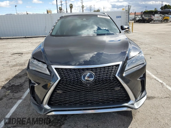 2017 Lexus RX with VIN 2T2BZMCAXHC118810, listed as a Copart auction lot 43103803 with 62,227 mi miles. Bid and sale history available at carsss.com. Image 5.