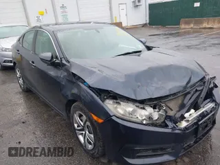 2016 Honda Civic Sedan LX with VIN 19XFC2F59GE005604, listed as a IAAI auction lot 41977450 with 87,721 mi miles. Bid and sale history available at carsss.com. Image 1.