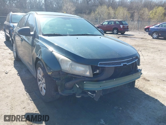 2014 Chevrolet Cruze LS with VIN 1G1PA5SH0E7136440, listed as a IAAI auction lot 41991426 with 157,009 mi miles and . Bid and sale history available at DreamBid. Image 1.