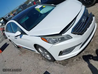 2015 Hyundai Sonata 2.4L Sport with VIN 5NPE34AF6FH227230, listed as a IAAI auction lot 41843379 with 186,332 mi miles. Bid and sale history available at carsss.com. Image 1.