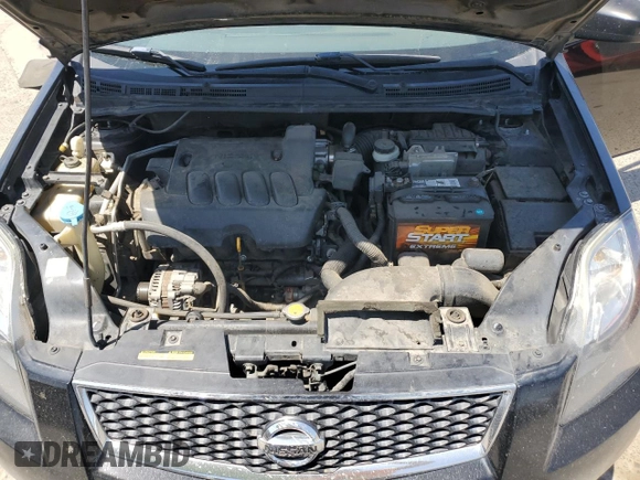 2010 Nissan Sentra SR with VIN 3N1AB6AP8AL632653, listed as a Copart auction lot 62944355 with 215,984 mi miles and Salvage title. Bid and sale history available at DreamBid. Image 11.