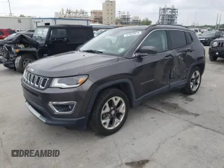 2018 Jeep Compass Limited with VIN 3C4NJCCB9JT406574, listed as a Copart auction lot 51063875 with 110,779 mi miles and Salvage Title. Bid and sale history available at carsss.com. Image 1.