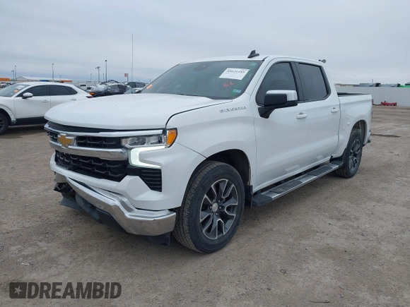 2023 Chevrolet Silverado 1500 LT with VIN 3GCPACEK8PG256030, listed as a IAAI auction lot 41621185 with 76,893 mi miles and . Bid and sale history available at DreamBid. Image 2.