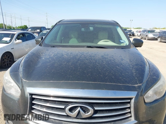 2014 Infiniti QX60 with VIN 5N1AL0MN4EC500276, listed as a IAAI auction lot 42088386 with 125,888 mi miles. Bid and sale history available at carsss.com. Image 10.
