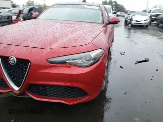 2018 Alfa Romeo Giulia Ti Sport with VIN ZARFAEEN5J7579896, listed as a Copart auction lot 64442182 with 53,633 mi miles. Bid and sale history available at carsss.com. Image 11.