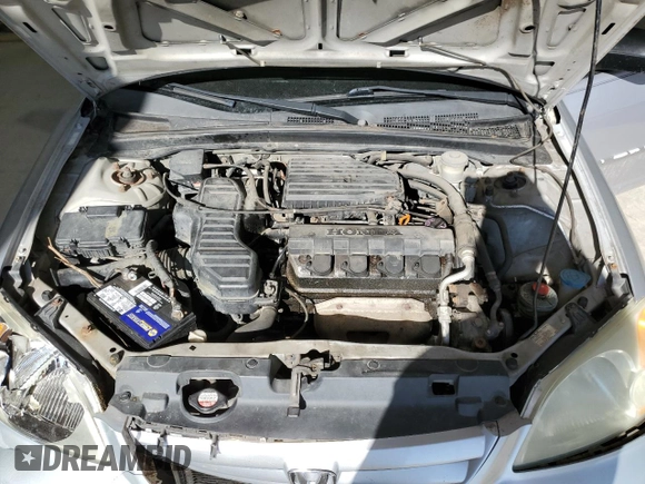 2002 Honda Civic LX with VIN 1HGES15562L047000, listed as a Copart auction lot 46567405 with 224,963 mi miles and Salvage Title. Bid and sale history available at DreamBid. Image 11.