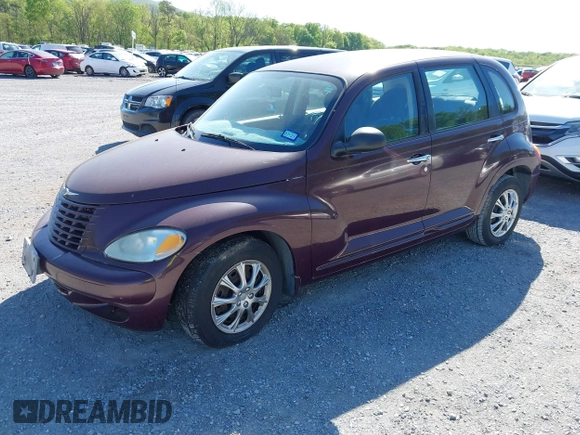 2002 Chrysler PT Cruiser with VIN 3C4FY48B52T277636, listed as a IAAI auction lot 42109341 with 14,543 mi miles. Bid and sale history available at carsss.com. Image 2.