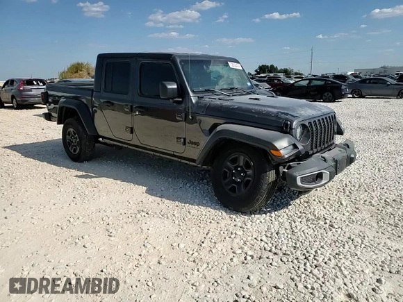2023 Jeep Gladiator Sport z VIN 1C6HJTAG1PL577844, wystawiony jako Copart lot #73632474 z przebiegiem 20 527 mil mil oraz Szkoda całkowita • Salvage title. Historia ofert i sprzedaży dostępna na DreamBid. Obrazek 10.