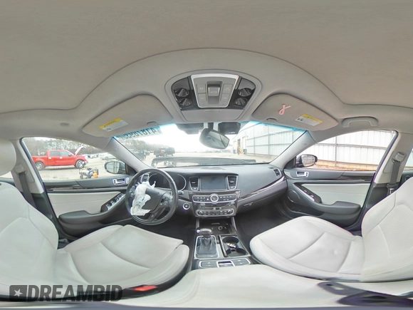 2015 Kia Cadenza Premium with VIN KNALN4D75F5187712, listed as a Copart auction lot 41878935 with 102,016 mi miles and Salvage Title. Bid and sale history available at carsss.com. Image 14.