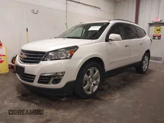 2016 Chevrolet Traverse LTZ with VIN 1GNKVJKD5GJ103247, listed as a IAAI auction lot 42041275 with 106,961 mi miles and . Bid and sale history available at DreamBid. Image 2.