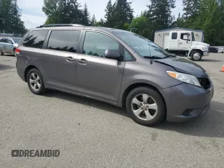 2011 Toyota Sienna LE AAS with VIN 5TDKK3DC4BS162352, listed as a Copart auction lot 56038945 with 181,678 mi miles and Salvage Title. Bid and sale history available at DreamBid. Image 4.