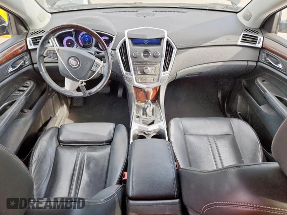 2012 Cadillac SRX Premium Collection with VIN 3GYFNCE3XCS596550, listed as a Copart auction lot 63011585 with 98,004 mi miles and Salvage title. Bid and sale history available at DreamBid. Image 8.