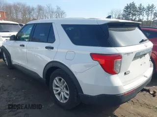 2021 Ford Explorer with VIN 1FMSK8BH4MGA43978, listed as a IAAI auction lot 41626792 with 112,371 mi miles. Bid and sale history available at carsss.com. Image 3.