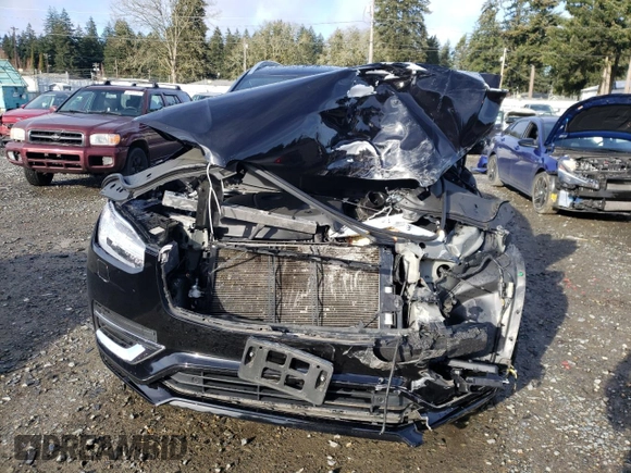2021 Volvo XC90 Inscription with VIN YV4A22PL2M1700447, listed as a Copart auction lot 48735695 with 57,070 mi miles and Salvage Title. Bid and sale history available at DreamBid. Image 5.