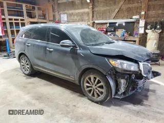 2018 Kia Sorento SX with VIN 5XYPKDA54JG421158, listed as a Copart auction lot 89214145 with 148,366 mi miles and Salvage Title. Bid and sale history available at carsss.com. Image 4.