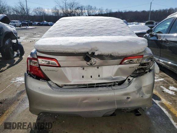 2012 Toyota Camry L with VIN 4T1BF1FK9CU025851, listed as a Copart auction lot 45694105 with 112,509 mi miles and Salvage Title. Bid and sale history available at carsss.com. Image 6.