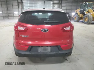 2012 Kia Sportage LX with VIN KNDPB3A29C7224695, listed as a Copart auction lot 53235665 with Not provided miles and Salvage title. Bid and sale history available at DreamBid. Image 6.