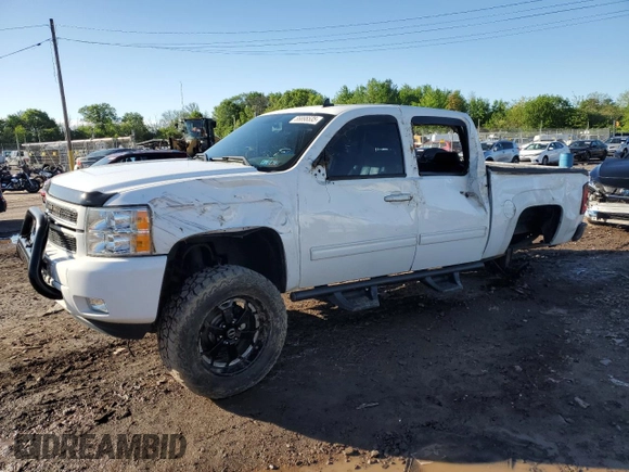 2013 Chevrolet Silverado 1500 LT with VIN 3GCPKSE76DG237250, listed as a Copart auction lot 55898535 with Not Provided miles and Salvage Title. Bid and sale history available at DreamBid. Image 1.