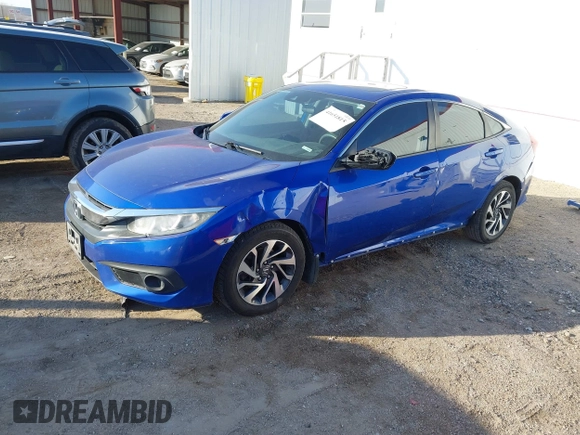 2016 Honda Civic Sedan EX with VIN 19XFC2F88GE051242, listed as a IAAI auction lot 41651815 with 132,091 mi miles. Bid and sale history available at carsss.com. Image 17.