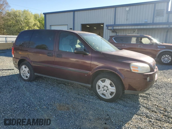 2007 Chevrolet Uplander LS with VIN 1GNDU23W17D178740, listed as a Copart auction lot 49473285 with 280,929 mi miles and Salvage Title. Bid and sale history available at carsss.com. Image 4.