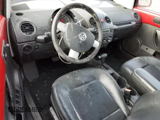 2007 Volkswagen Beetle with VIN 3VWRF31Y17M409883, listed as a Copart auction lot 87929475 with 55,436 mi miles and Salvage Title. Bid and sale history available at DreamBid. Image 8.