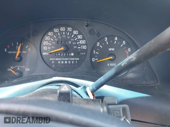 1999 Chevrolet Monte Carlo LS with VIN 2G1WW12M2X9288465, listed as a IAAI auction lot 42221009 with 62,218 mi miles and . Bid and sale history available at DreamBid. Image 7.