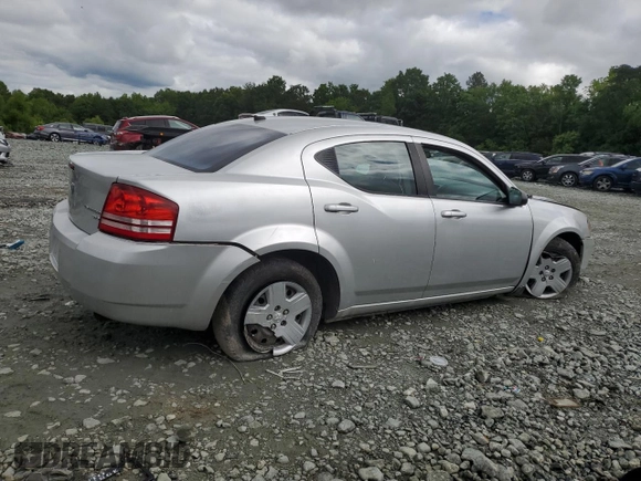 2010 Dodge Avenger SXT z VIN 1B3CC4FD3AN188394, wystawiony jako Copart lot #55132124 z przebiegiem 157 219 mil mil oraz Czysty tytuł • Clean title. Historia ofert i sprzedaży dostępna na DreamBid. Obrazek 3.