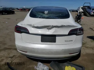 2021 Tesla Model 3 Performance with VIN 5YJ3E1ECXMF091342, listed as a Copart auction lot 49987595 with 120,881 mi miles and Salvage Title. Bid and sale history available at DreamBid. Image 6.