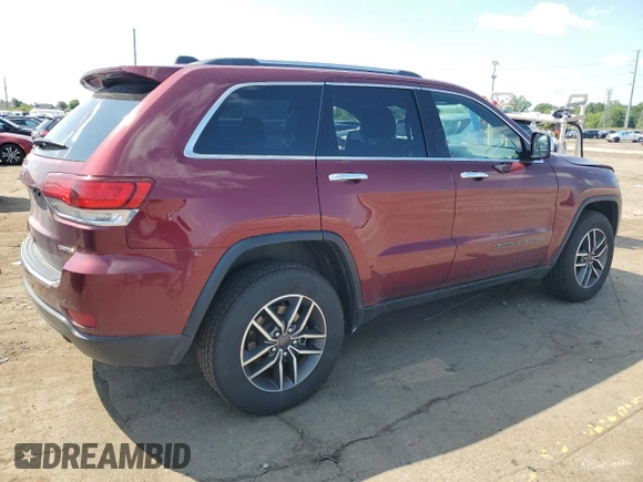 2021 Jeep Grand Cherokee Limited with VIN 1C4RJFBG2MC514034, listed as a Copart auction lot 60367065 with 82,932 mi miles and Clean title. Bid and sale history available at DreamBid. Image 3.
