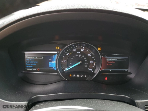 2017 Ford Explorer XLT with VIN 1FM5K7D81HGA42698, listed as a Copart auction lot 42228794 with 134,892 mi miles and Salvage Title. Bid and sale history available at carsss.com. Image 9.