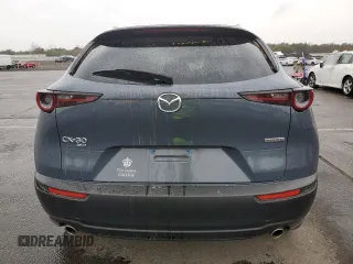 2023 Mazda CX-30 S Carbon Edition with VIN 3MVDMBCM5PM556195, listed as a Copart auction lot 47013945 with 15,223 mi miles and Salvage Title. Bid and sale history available at DreamBid. Image 6.