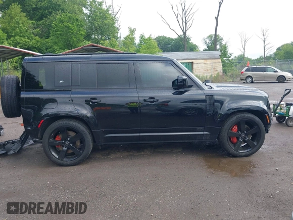 2023 Land Rover Defender X with VIN SALEX7EU2P2213481, listed as a IAAI auction lot 42368968 with 12,903 mi miles and . Bid and sale history available at DreamBid. Image 14.