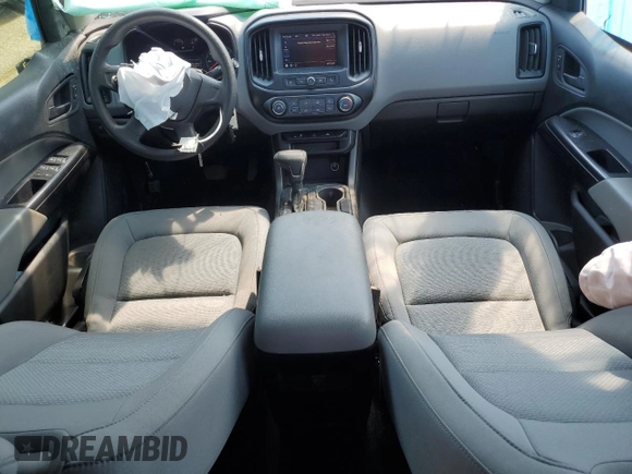 2021 Chevrolet Colorado 2WD Work Truck with VIN 1GCGSBEA3M1273469, listed as a Copart auction lot 55304825 with 46,680 mi miles and Salvage title. Bid and sale history available at DreamBid. Image 8.