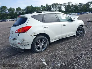 2009 Nissan Murano SL with VIN JN8AZ18W99W119138, listed as a IAAI auction lot 40150339 with 1 mi miles. Bid and sale history available at carsss.com. Image 4.