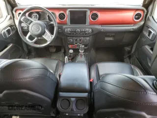2021 Jeep Gladiator Rubicon with VIN 1C6JJTBG4ML534725, listed as a Copart auction lot 53990494 with 37,478 mi miles and Salvage title. Bid and sale history available at DreamBid. Image 8.