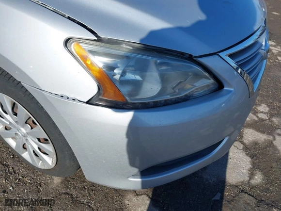 2015 Nissan Sentra SV with VIN 3N1AB7AP1FY266633, listed as a IAAI auction lot 41931538 with 120,224 mi miles. Bid and sale history available at carsss.com. Image 6.