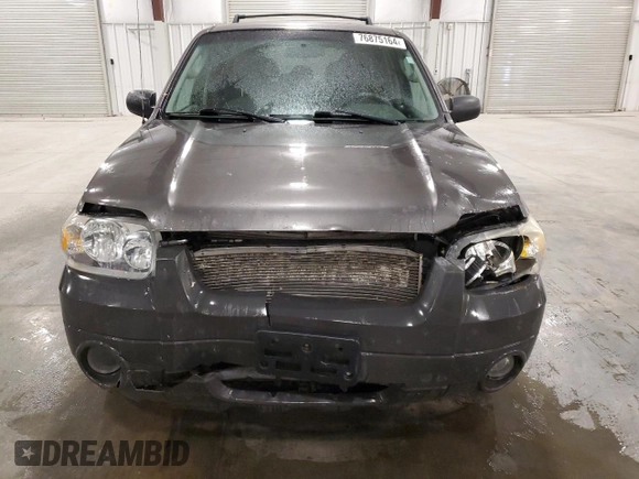 2005 Ford Escape Hybrid with VIN 1FMYU96H95KD66183, listed as a Copart auction lot 76875164 with 175,230 mi miles and Salvage title. Bid and sale history available at DreamBid. Image 5.