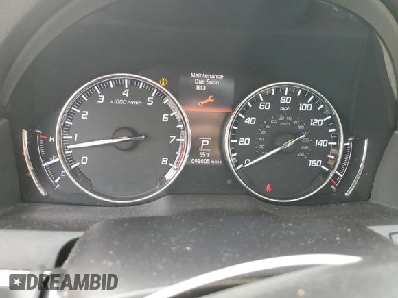 2016 Acura RLX Technology z VIN JH4KC1F52GC000534, wystawiony jako Copart lot #55469615 z przebiegiem 98 005 mil mil oraz Szkoda całkowita • Salvage title. Historia ofert i sprzedaży dostępna na DreamBid. Obrazek 9.