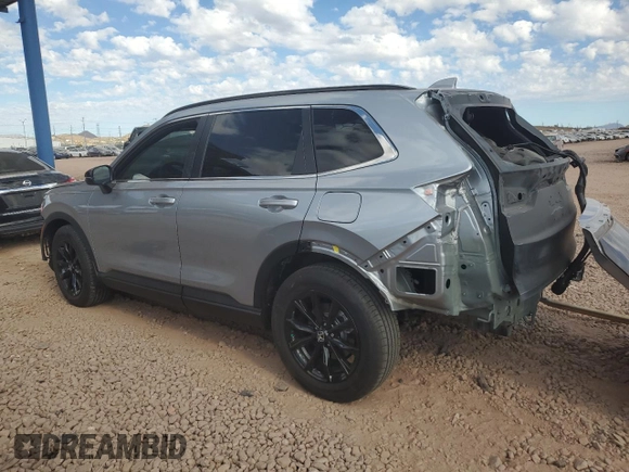 2024 Honda CR-V Sport with VIN 7FARS5H57RE028086, listed as a Copart auction lot 88360525 with 6,211 mi miles and Salvage Title. Bid and sale history available at DreamBid. Image 2.