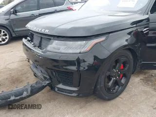 2019 Land Rover Range Rover Sport HSE with VIN SALWR2RV9KA418735, listed as a IAAI auction lot 41014298 with 75,388 mi miles. Bid and sale history available at carsss.com. Image 6.