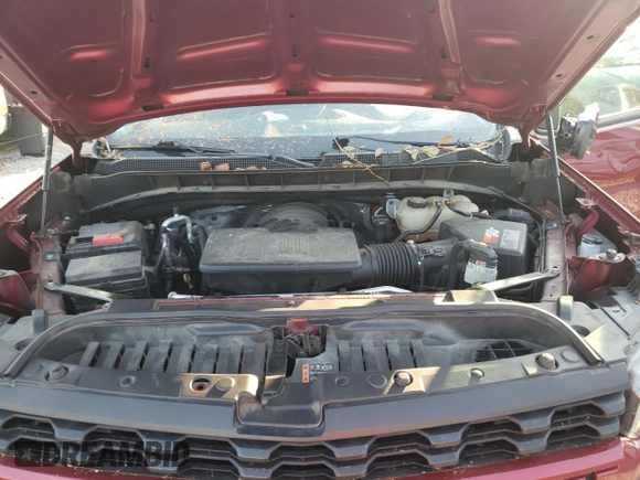 2020 Chevrolet Silverado 1500 Custom with VIN 1GCRWBEF0LZ132559, listed as a Copart auction lot 75050384 with 114,446 mi miles and Salvage Title. Bid and sale history available at carsss.com. Image 12.