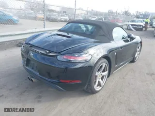 2017 Porsche 718 Boxster with VIN WP0CA2A82HS221268, listed as a IAAI auction lot 41160289 with 70,608 mi miles. Bid and sale history available at carsss.com. Image 4.