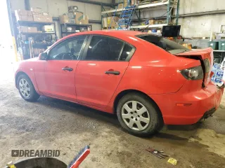2008 Mazda Mazda3 i Touring Value with VIN JM1BK32F581811823, listed as a Copart auction lot 46530075 with 103,442 mi miles and Salvage Title. Bid and sale history available at carsss.com. Image 2.