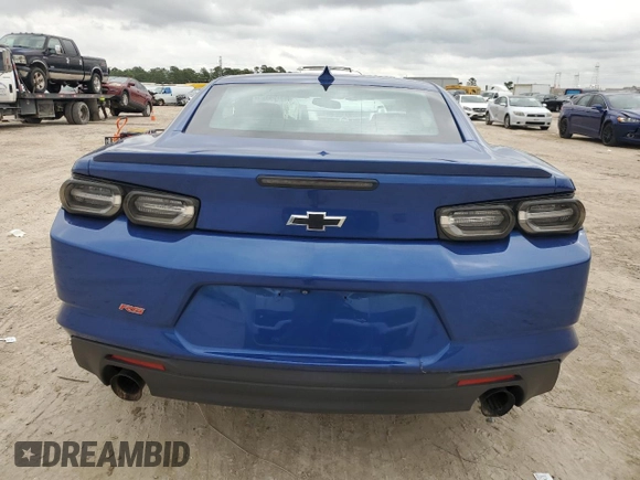 2022 Chevrolet Camaro 1LT with VIN 1G1FB1RS1N0111557, listed as a Copart auction lot 43798105 with 31,380 mi miles and Salvage Title. Bid and sale history available at carsss.com. Image 6.