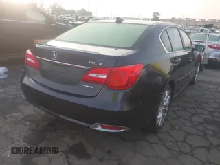2014 Acura RLX Tech Pkg with VIN JH4KC1F50EC001582, listed as a IAAI auction lot 41478973 with 56,163 mi miles. Bid and sale history available at carsss.com. Image 4.