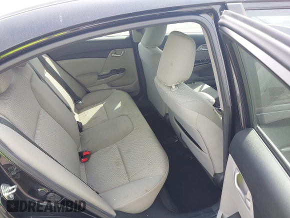 2015 Honda Civic LX with VIN 19XFB2F53FE043427, listed as a IAAI auction lot 42085488 with Not Provided miles and . Bid and sale history available at DreamBid. Image 8.